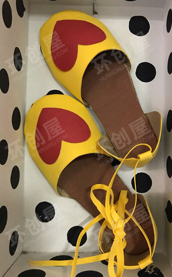 幼儿园鞋子展览会亲子手工活动小鞋子作品展示图片