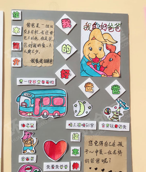 幼儿园阅读区好书推荐墙面布置图片