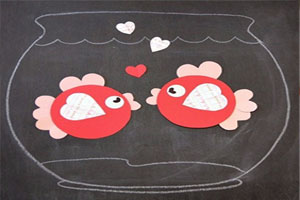幼儿园美工区用爱心做的小动物图片11张