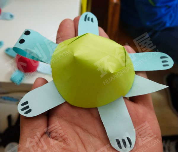 幼儿园环创美工区立体手工图片