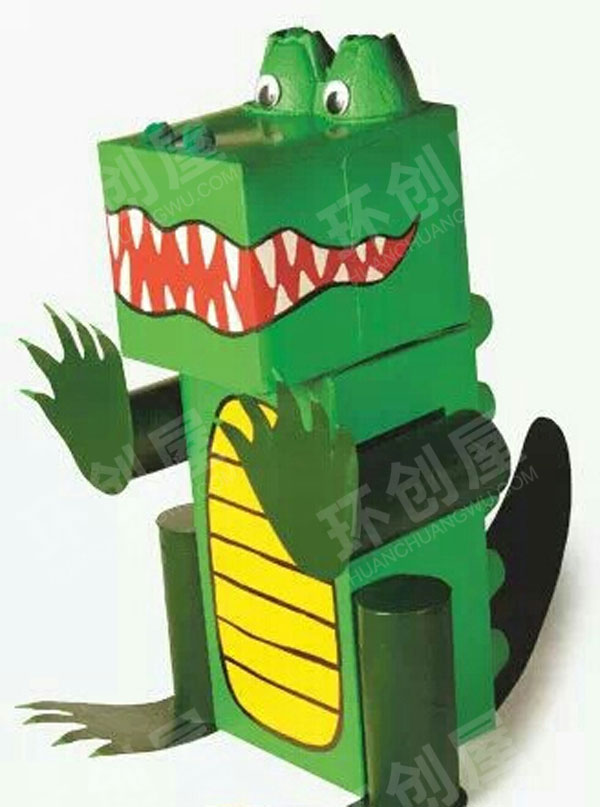 幼儿园美工区纸巾盒变形记图片