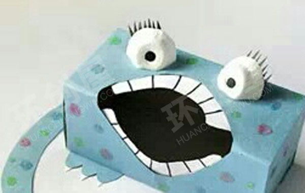 幼儿园美工区纸巾盒变形记图片