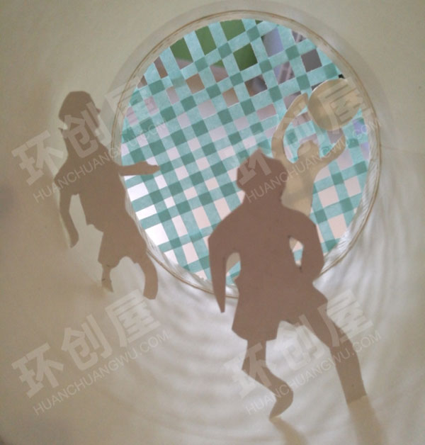 幼儿园科学区环创桶杯剪影图片