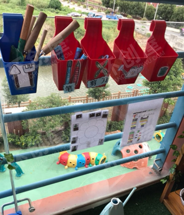 幼儿园科学区环创豆芽发芽图片