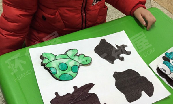 幼儿园科学区环创卡纸制作玩教具图片