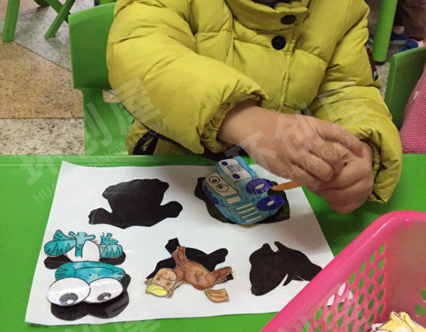 幼儿园科学区环创卡纸制作玩教具图片