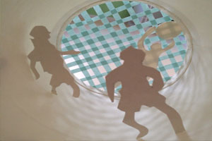 幼儿园科学区环创桶杯剪影图片