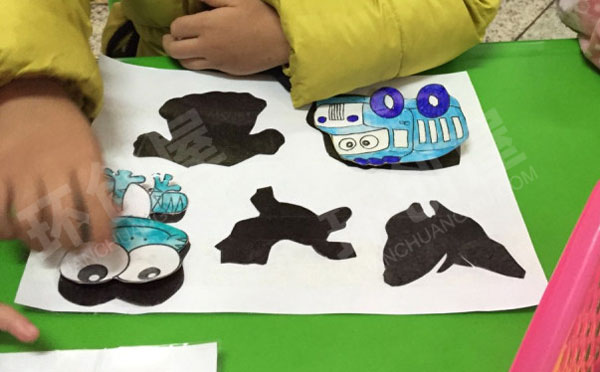 幼儿园科学区环创卡纸制作玩教具图片