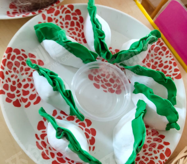 幼儿园角色游戏废物利用烧烤区图片