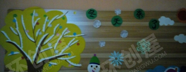幼儿园漂亮的圣诞节主题墙图片