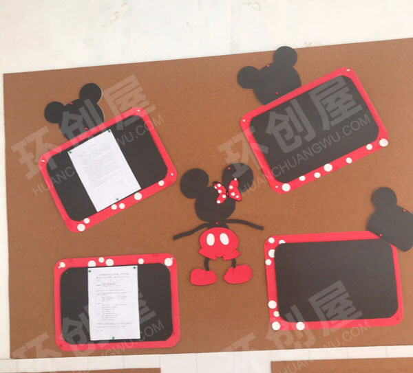 幼儿园米奇可爱风格主题墙图片