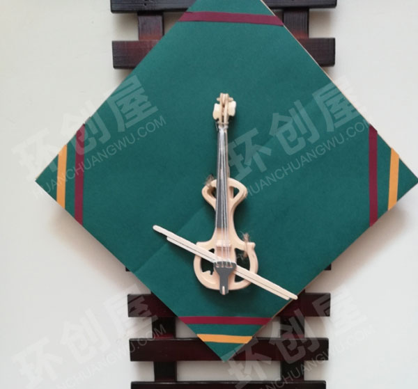 幼儿园精美的乐器环创墙面布置图片