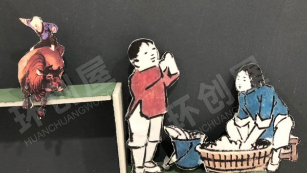 幼儿园复古风环境创设墙面布置图片