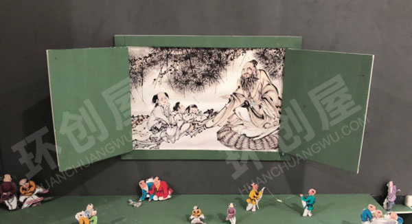 幼儿园复古风环境创设墙面布置图片