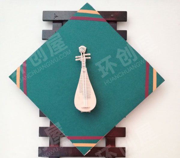 幼儿园精美的乐器环创墙面布置图片