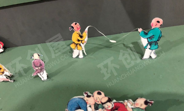 幼儿园复古风环境创设墙面布置图片