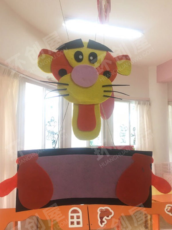 幼儿园迪士尼风卡通动物吊饰图片