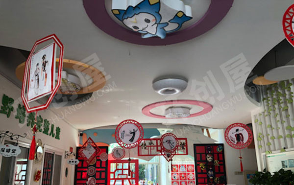 幼儿园中国风京剧系列吊饰图片