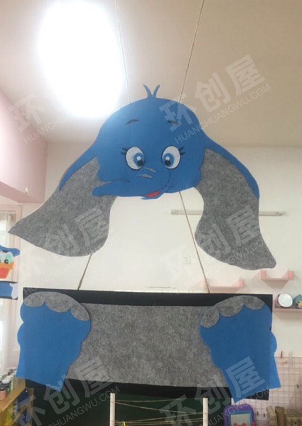 幼儿园迪士尼风卡通动物吊饰图片