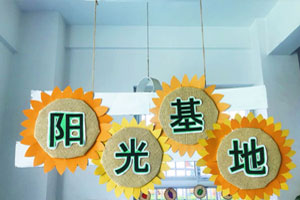 幼儿园植物角阳光基地吊饰图片2张