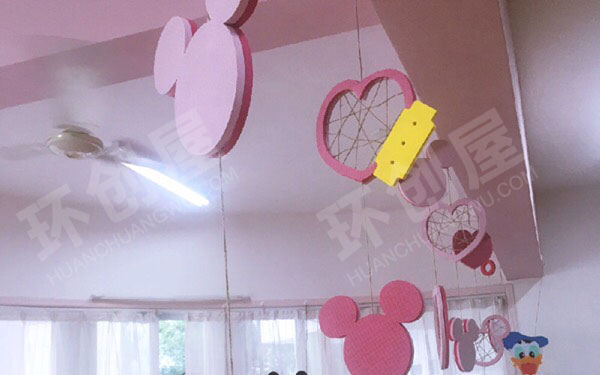 幼儿园迪士尼风卡通动物吊饰图片