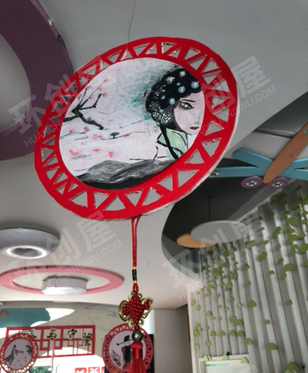 幼儿园中国风京剧系列吊饰图片