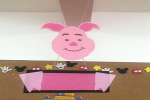 幼儿园迪士尼风卡通动物吊饰图片7张