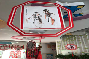 幼儿园中国风京剧系列吊饰图片3张