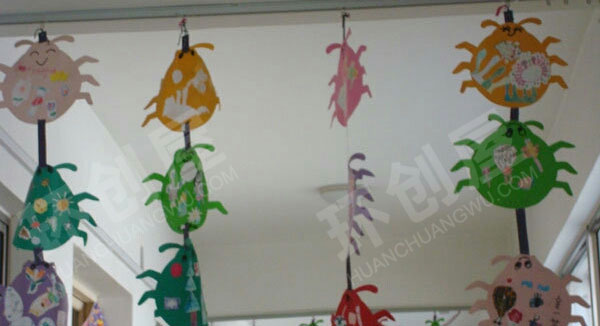 幼儿园各种有趣好看的吊挂饰图片