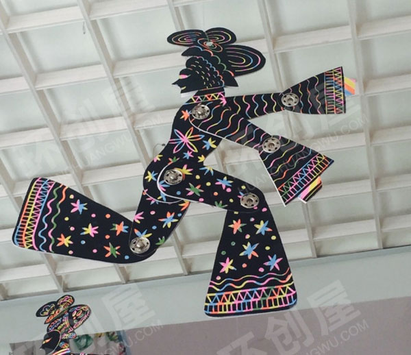 幼儿园自然夏天动物挂饰图片