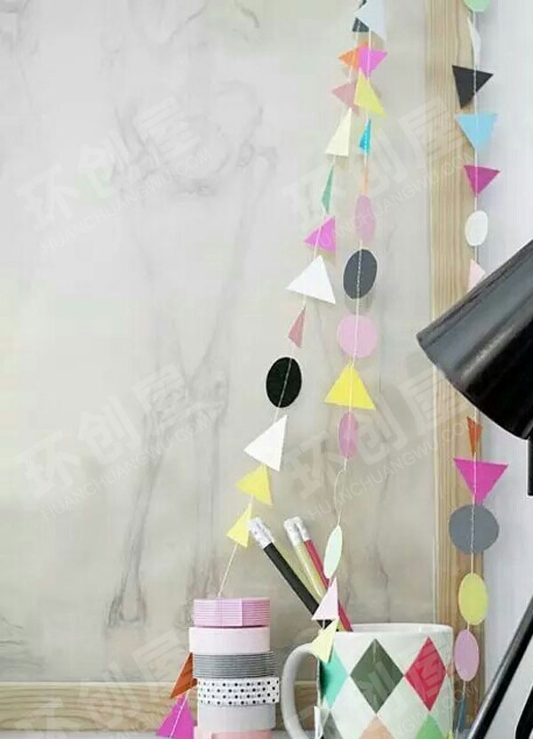 幼儿园自制卡纸简单又好看的挂件图片