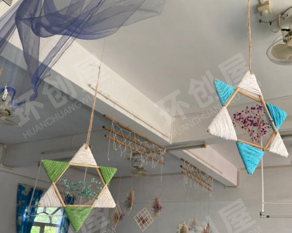 幼儿园变废为宝挂件图片