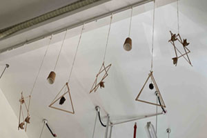 幼儿园筷子麻绳挂饰图片