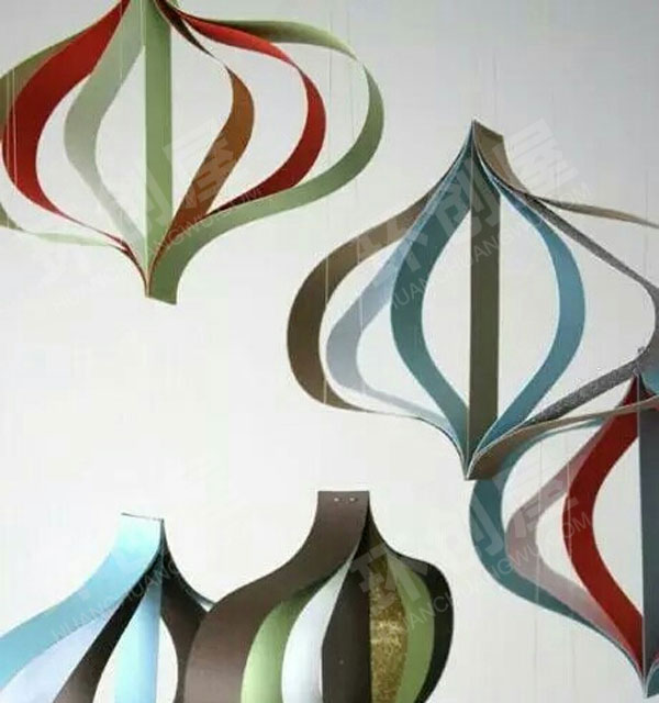 幼儿园自制卡纸简单又好看的挂件图片