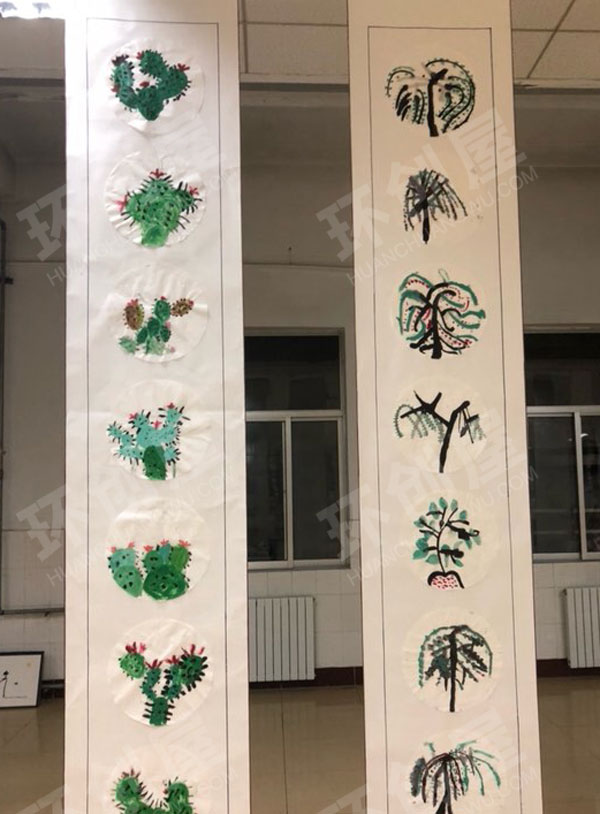 幼儿园中国文化我是中国人水墨画作品展示图片