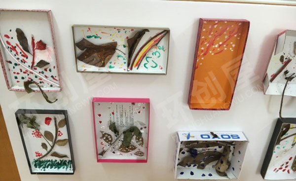 幼儿园美术专业室废物利用优秀作品展示图片