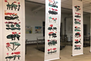 幼儿园中国文化我是中国人水墨画作品展示图片4张