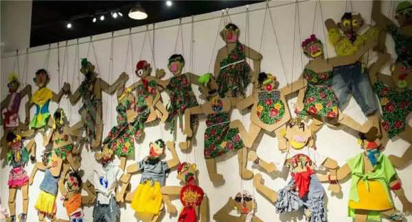 幼儿园废物利用各种奇特美术作品展示图片