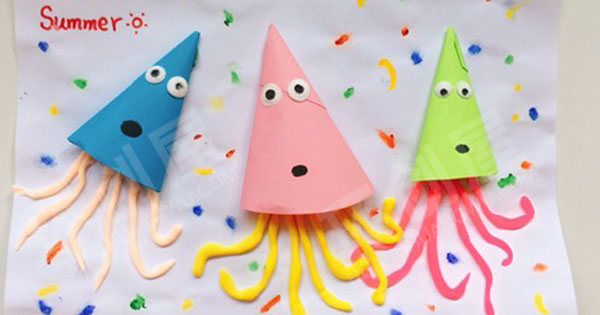 幼儿园超级小粘土卡通动物作品展示图片