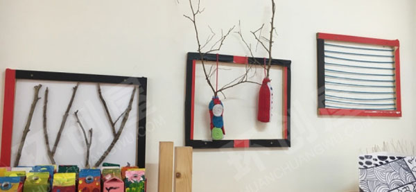 幼儿园美术专业室废物利用优秀作品展示图片