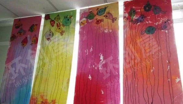 幼儿园废物利用各种奇特美术作品展示图片