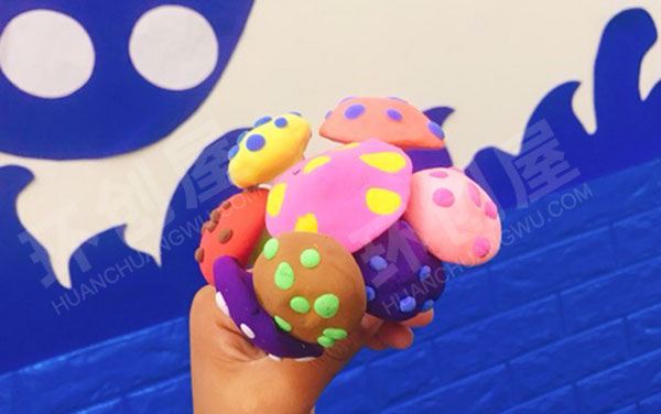 幼儿园超级小粘土卡通动物作品展示图片