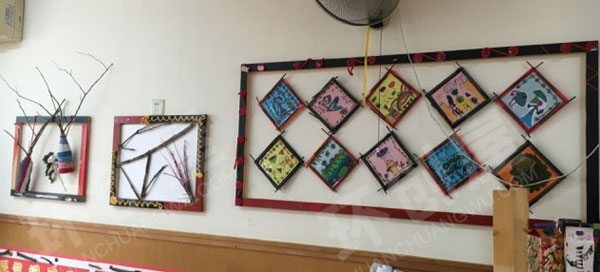 幼儿园美术专业室废物利用优秀作品展示图片