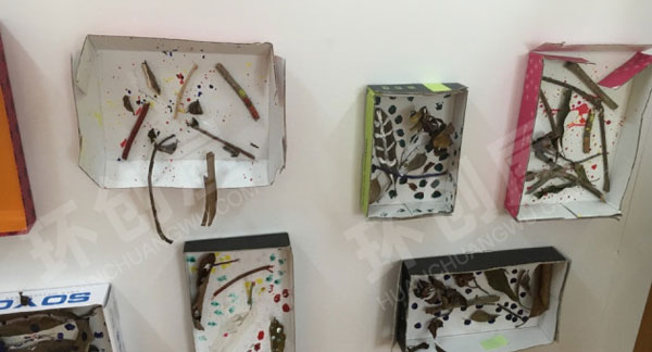 幼儿园美术专业室废物利用优秀作品展示图片