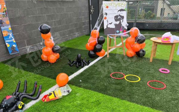 幼儿园户外环创万圣节小游戏图片