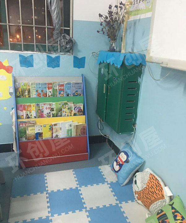 幼儿园阅读区读书角装扮环创图片