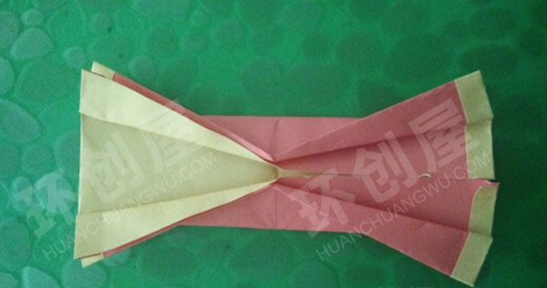 幼儿园美工区折纸百褶裙衣服图片