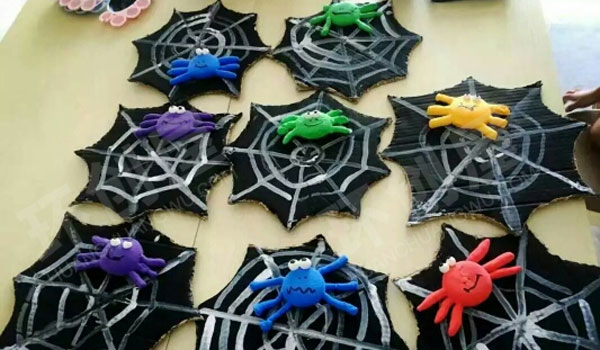 幼儿园美工区各种绘画创意图片