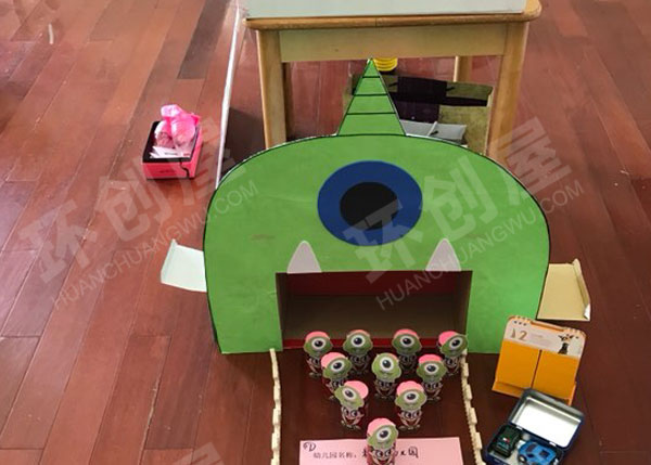 幼儿园科学区自制各种高级教玩具图片