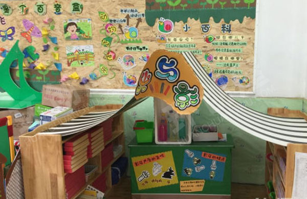 幼儿园科学区我身边的科学光与影图片